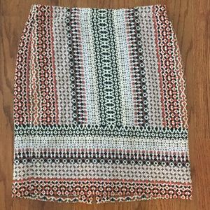JCREW knee length skirt